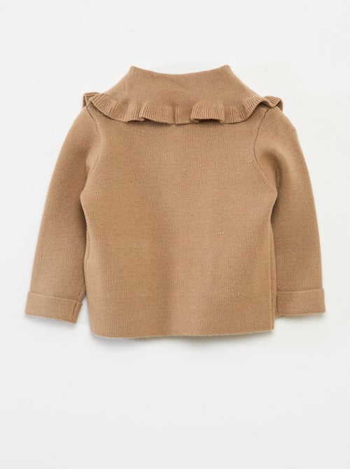 Conjunto de tricot casaco + leggings - Kiabi