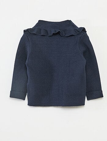 Conjunto de tricot colete + legging