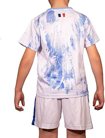 Conjunto Desportivo Infantil Azul e Branco Sport Zone Marseille