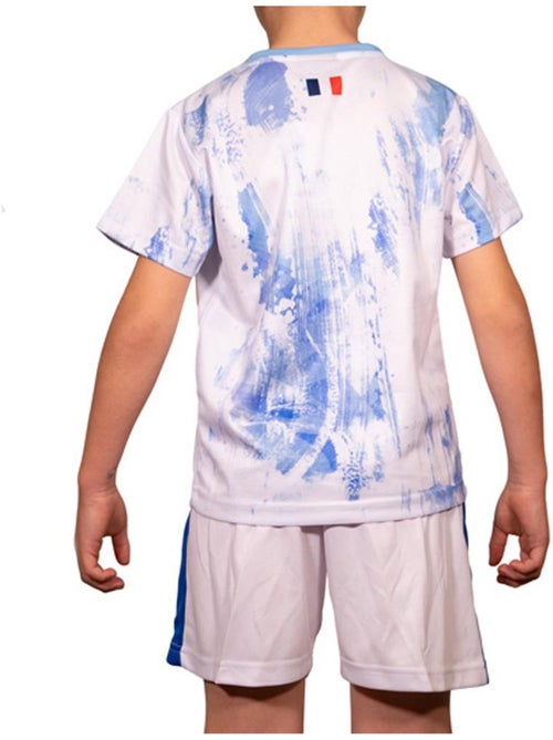 Conjunto Desportivo Infantil Azul e Branco Sport Zone Marseille - Kiabi Conjunto Desportivo Infantil Azul e Branco Sport Zone Marseille - Kiabi