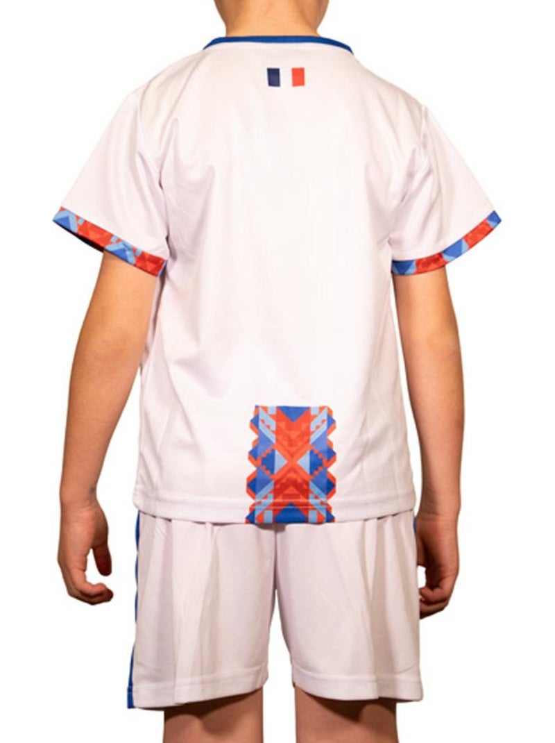 Conjunto Desportivo Infantil Branco/Vermelho Sport Zone Paris Branco - Kiabi