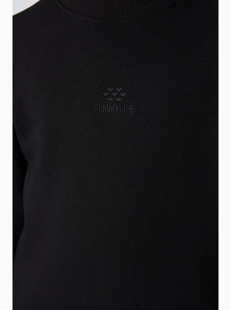 Conjunto desportivo infantil tommy Preto - Kiabi