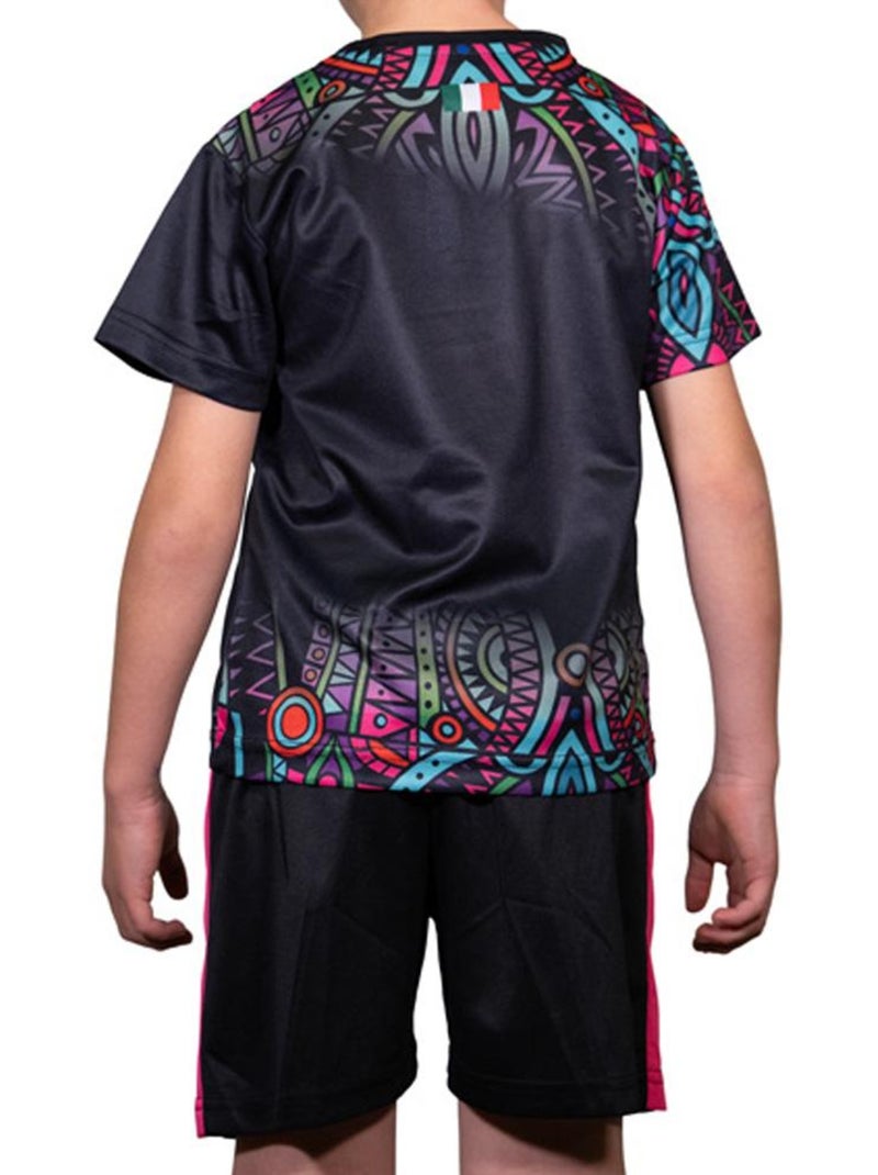 Conjunto Desportivo Preto para Criança Sport Zone México Preto - Kiabi