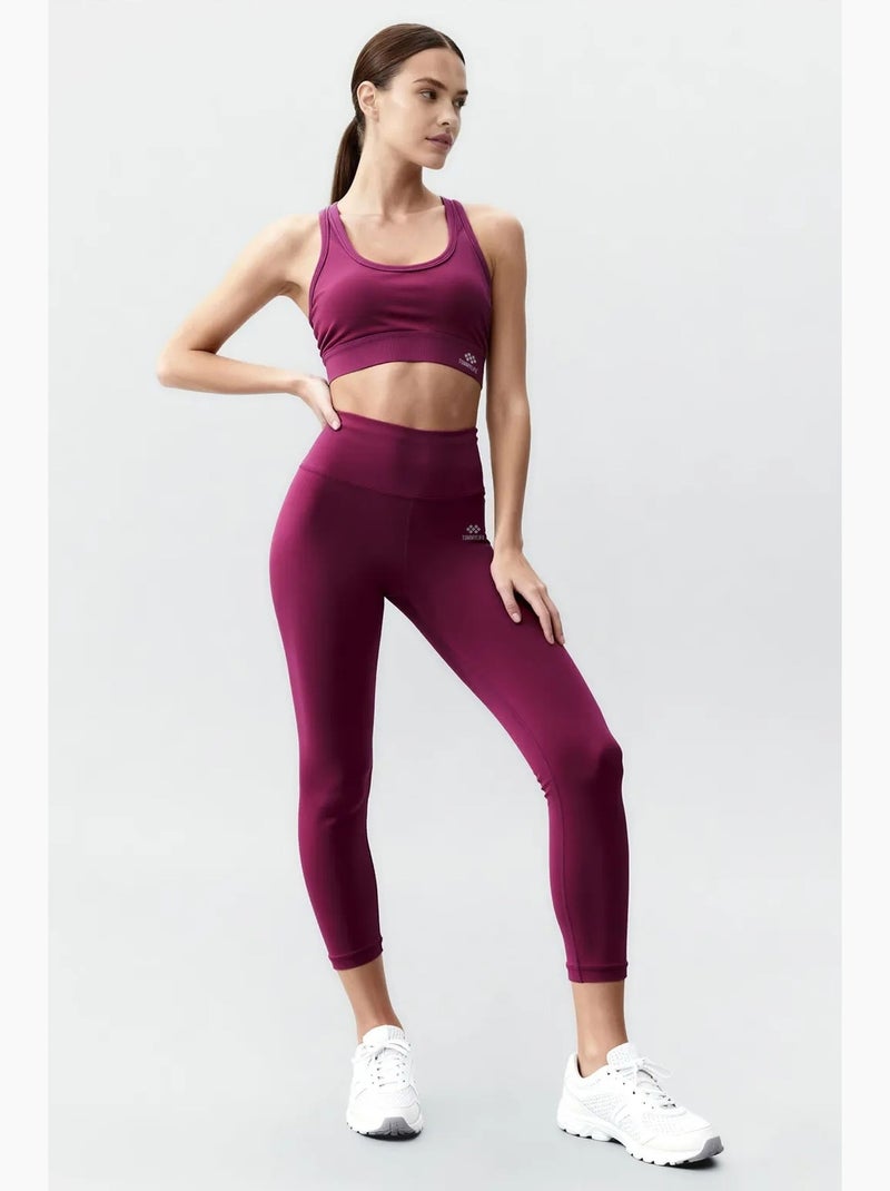 Conjunto desportivo sem mangas com leggings tommy Magenta - Kiabi