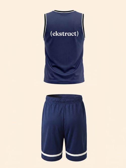 Conjunto desportivo top sem mangas + calções - (ekstract) - Kiabi
