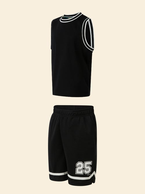 Conjunto desportivo top sem mangas + calções - (ekstract) - Kiabi Conjunto desportivo top sem mangas + calções - (ekstract) - Kiabi