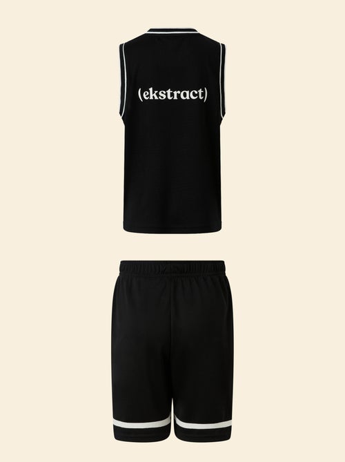 Conjunto desportivo top sem mangas + calções - (ekstract) - Kiabi Conjunto desportivo top sem mangas + calções - (ekstract) - Kiabi