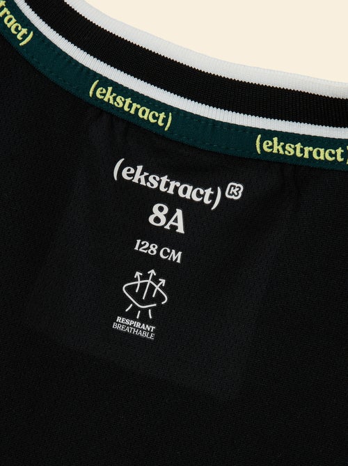 Conjunto desportivo top sem mangas + calções - (ekstract) - Kiabi Conjunto desportivo top sem mangas + calções - (ekstract) - Kiabi