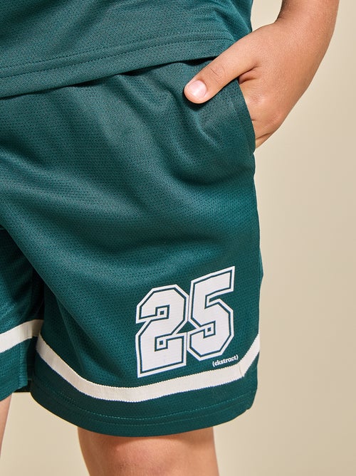 Conjunto desportivo top sem mangas + calções - (ekstract) - Kiabi