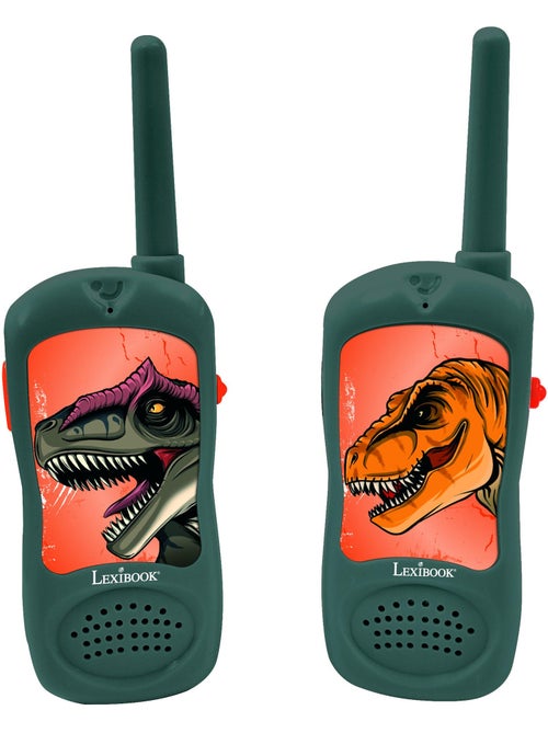 Conjunto dinosaur aventura com walkie talkies até 120 m, binóculos e bússola - Kiabi