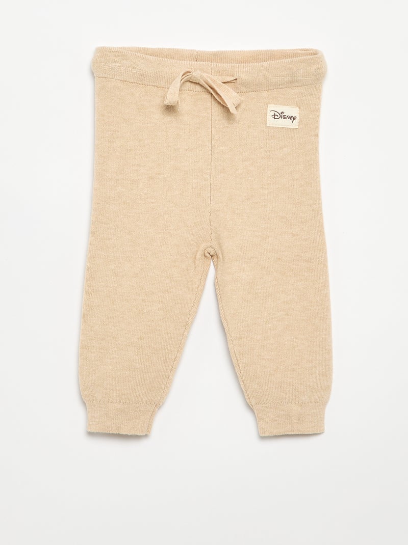 Conjunto 'Disney' 2 peças - Camisola + calças Bege - Kiabi