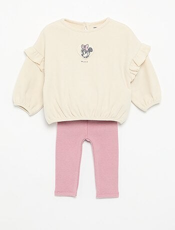 Conjunto 'Disney' 2 peças - Camisola com folhos + legging