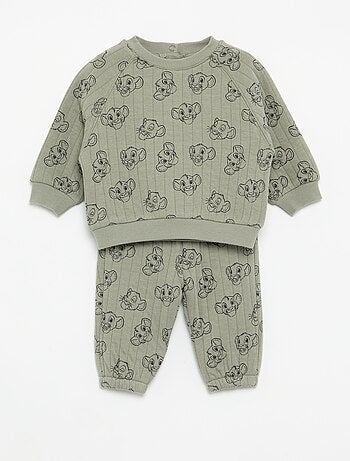 Conjunto 'Disney' 2 peças: sweatshirt + calças
