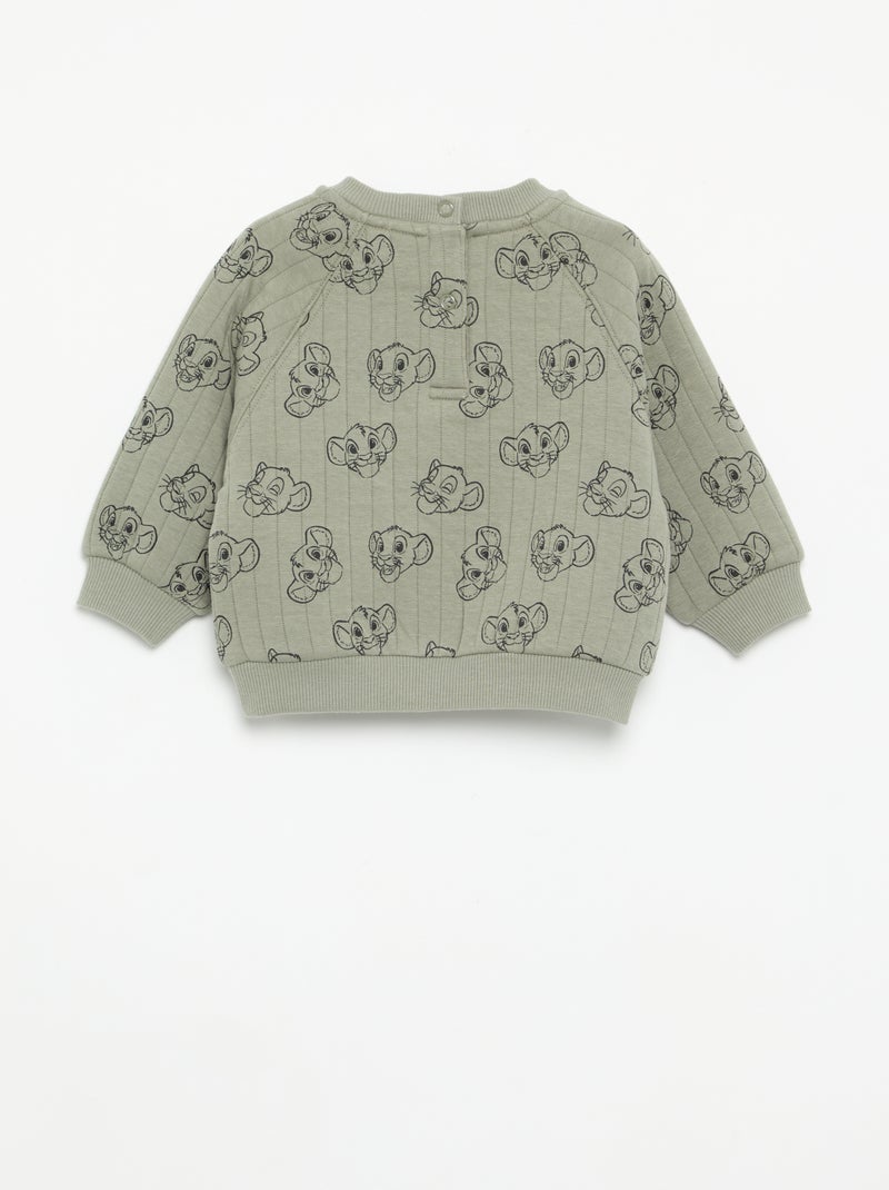 Conjunto 'Disney' 2 peças: sweat + calças Verde - Kiabi