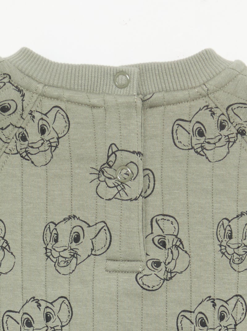 Conjunto 'Disney' 2 peças: sweat + calças Verde - Kiabi
