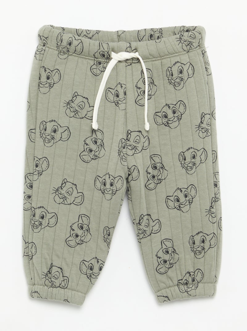 Conjunto 'Disney' 2 peças: sweat + calças Verde - Kiabi