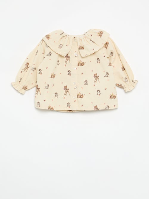 Conjunto 'Disney' 'Bambi' 2 peças - Camisa + legging - Kiabi