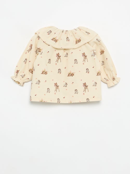 Conjunto 'Disney' 'Bambi' 2 peças - Camisa + legging - Kiabi