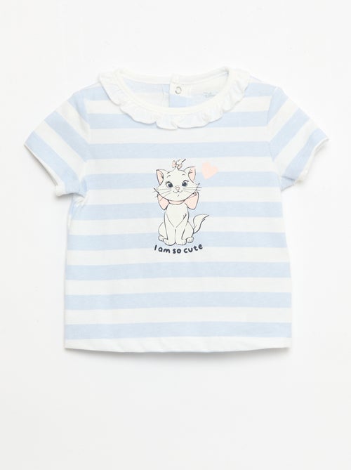 Conjunto "Disney" de 2 peças - T-shirt + jardineira curta - Kiabi