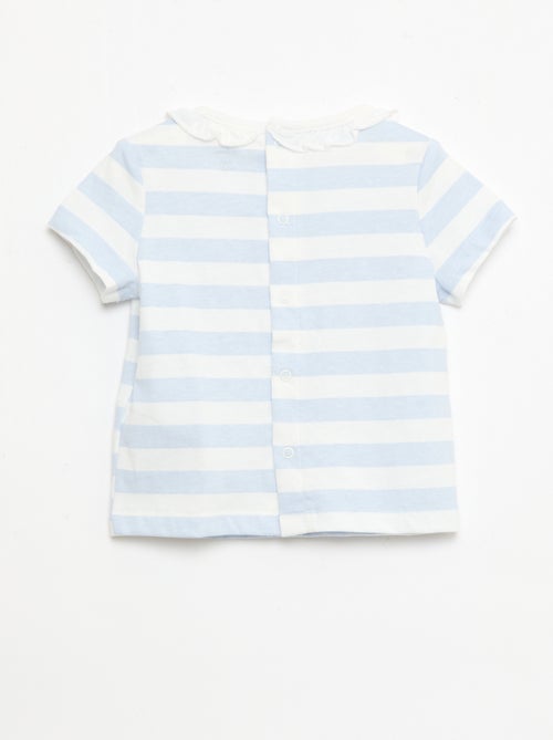 Conjunto "Disney" de 2 peças - T-shirt + jardineira curta - Kiabi