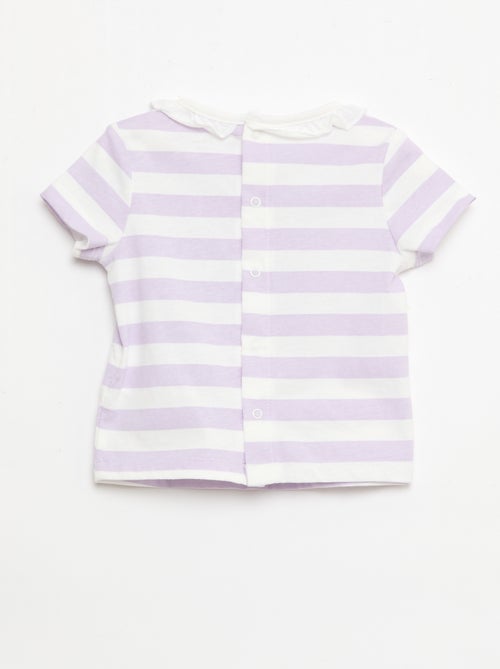 Conjunto "Disney" de 2 peças - T-shirt + macacão curto - Kiabi