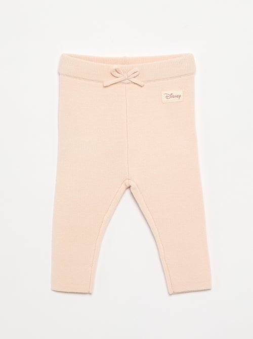 Conjunto 'Disney' de 2 peças em malha tricotada - Camisola + legging - Kiabi