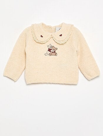 Conjunto 2 peças 'Disney' em malha tricotada - Camisola + legging