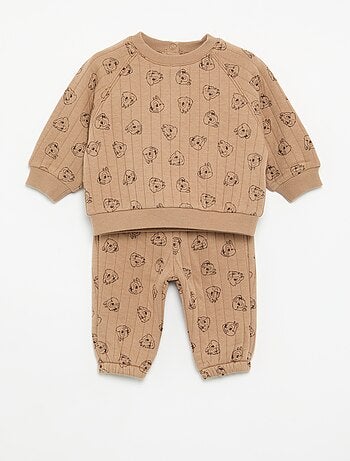 Conjunto 'Disney' 2 peças: sweatshirt + calças