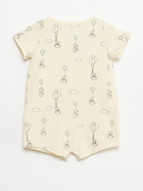 Conjunto 'Disney' macacão curto + chapéu - Kiabi
