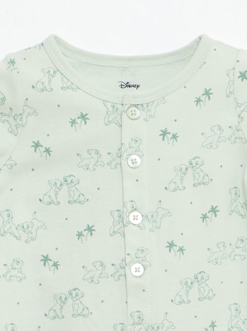 Conjunto 'Disney' macacão curto + chapéu - Kiabi