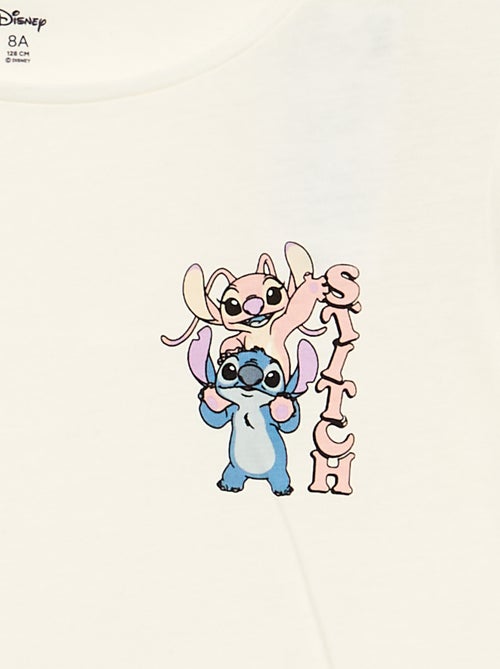 Conjunto 'Disney' Stitch' 2 peças - vestido jardineira + T-shirt de manga comprida - Kiabi