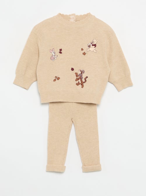 Conjunto 'Disney' 'Winnie' 2 peças - Camisola + legging - Kiabi