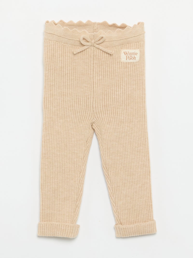 Conjunto 'Disney' 'Winnie' 2 peças - Camisola + legging Bege - Kiabi