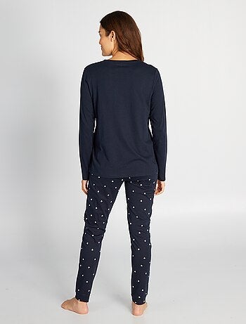 Conjunto em jersey - 2 peças