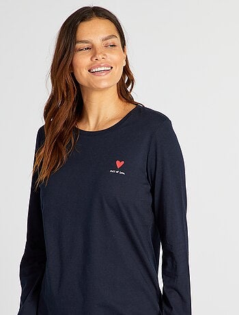 Conjunto em jersey - 2 peças