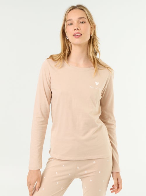 Conjunto em jersey - 2 peças - Kiabi Conjunto em jersey - 2 peças - Kiabi