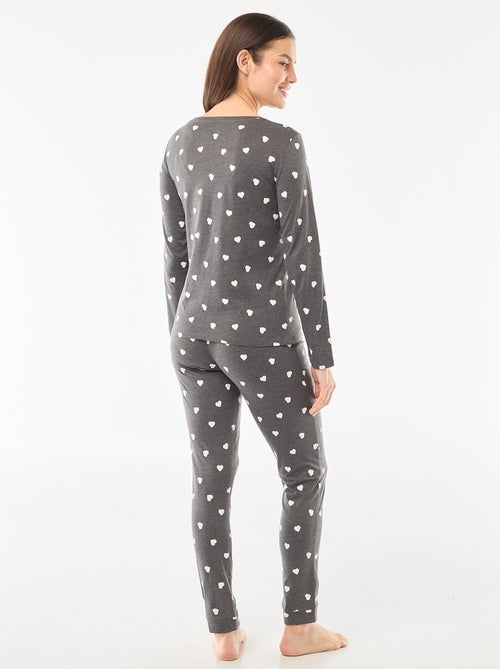 Conjunto em jersey - 2 peças - Kiabi