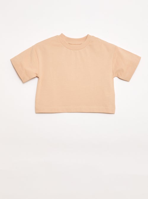 Conjunto em jersey t-shirt + calças - Kiabi