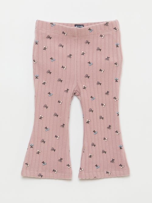 Conjunto em malha fofa - 2 peças - Kiabi