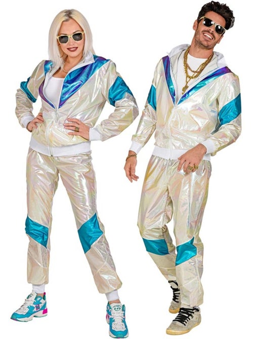 Conjunto esportivo holográfico dos anos 80 - Kiabi