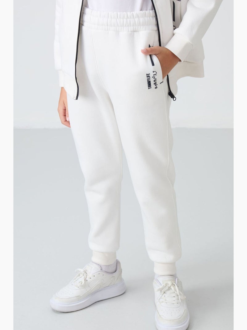 Conjunto esportivo infantil tommy Branco Azul - Kiabi