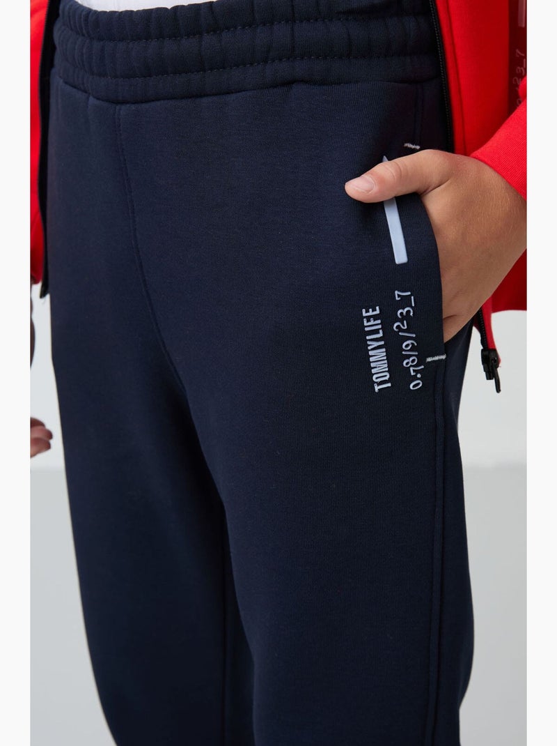 Conjunto esportivo infantil tommy Vermelho - Kiabi