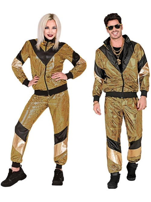 Conjunto esportivo refletivo estilo anos 80 - Kiabi