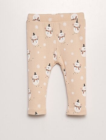 Conjunto estampado sweatshirt + leggings - 2 peças