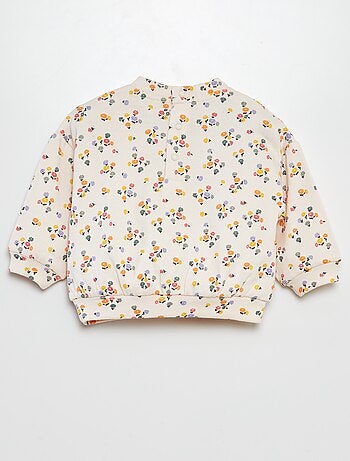 Conjunto estampado sweatshirt + leggings - 2 peças