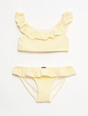 Conjunto fato de banho top + cueca - 2 peças