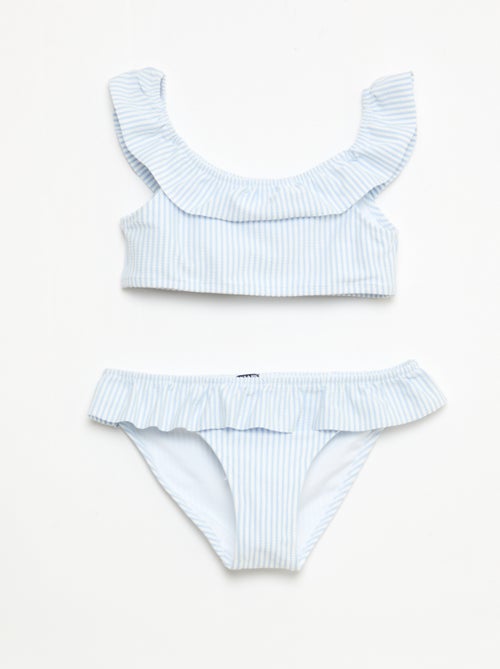 Conjunto fato de banho top + cueca - 2 peças - Kiabi