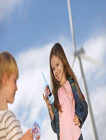 Conjunto frozen aventura com walkie talkies até 120 m, binóculos e bússola