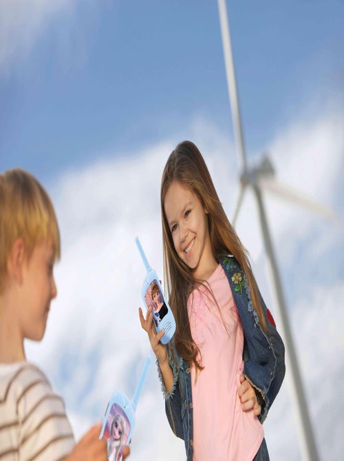 Conjunto frozen aventura com walkie talkies até 120 m, binóculos e bússola - Kiabi