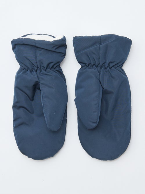 Conjunto gorro com protetores de orelha + luvas - Kiabi